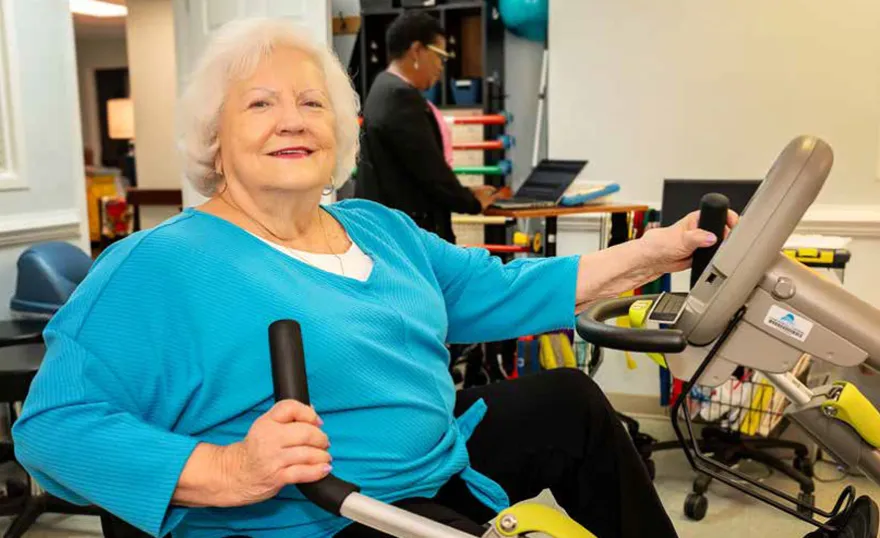 Lois Black, patient of Cape Fear Valley Rehabilitation Center
