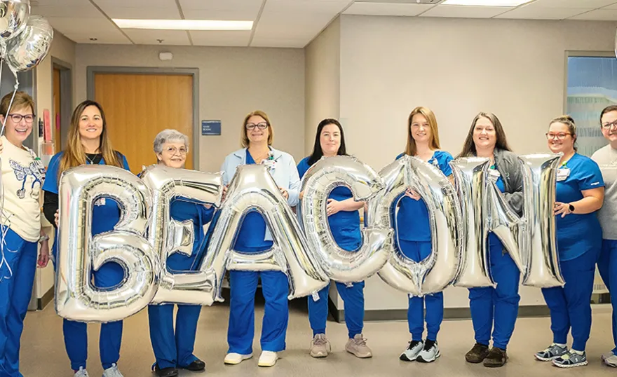 Betsy Johnson Critical Care Unit Earns Silver Beacon Award for Excellence