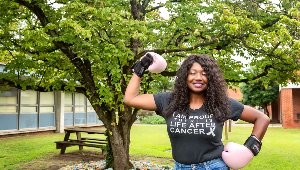 Cape Fear Valley Health Breast Cancer Survivor Toscha Ford