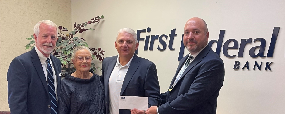 First Federal Bank Pledges $100,000 to Support Adolescent Behavioral Health Center at Central Harnett Hospital