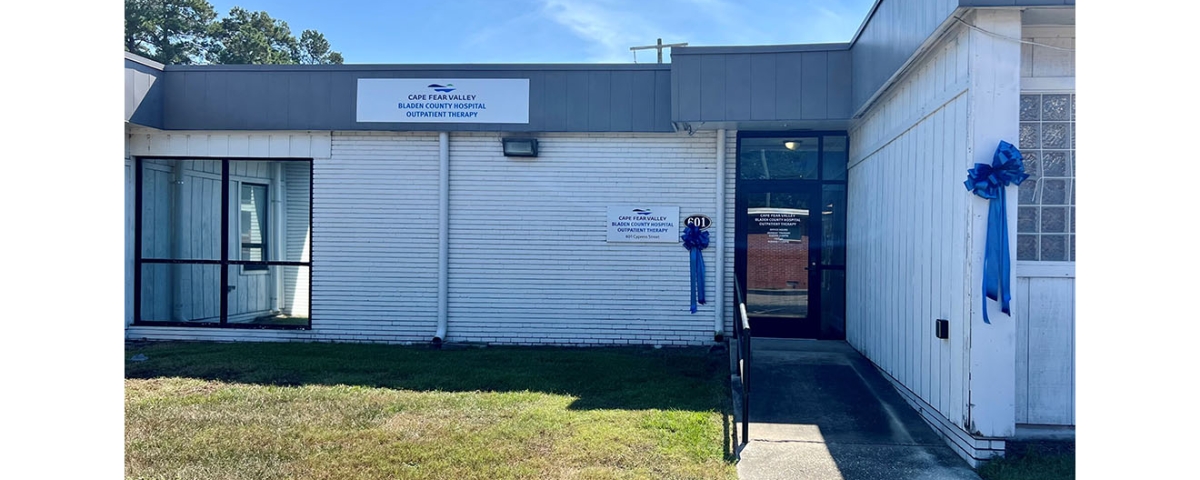 Cape Fear Valley Bladen County Hospital Outpatient Therapy Relocating to New Location