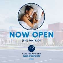 Cape Fear Valley Health Opens Sleep Clinic in Hoke County