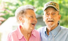 Milton and Donna Sue Bass at Cape Fear Valley Lung Nodule Clinic